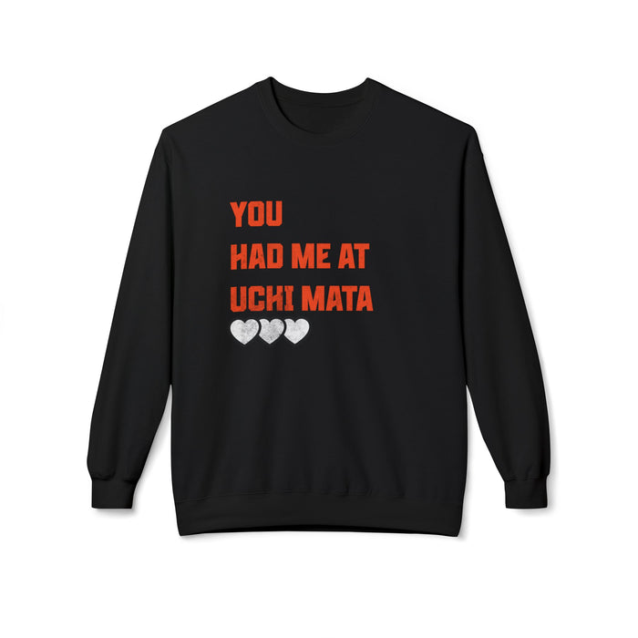 Grapple like a Girl Crewneck Sweater - You Had me at Uchi Mata
