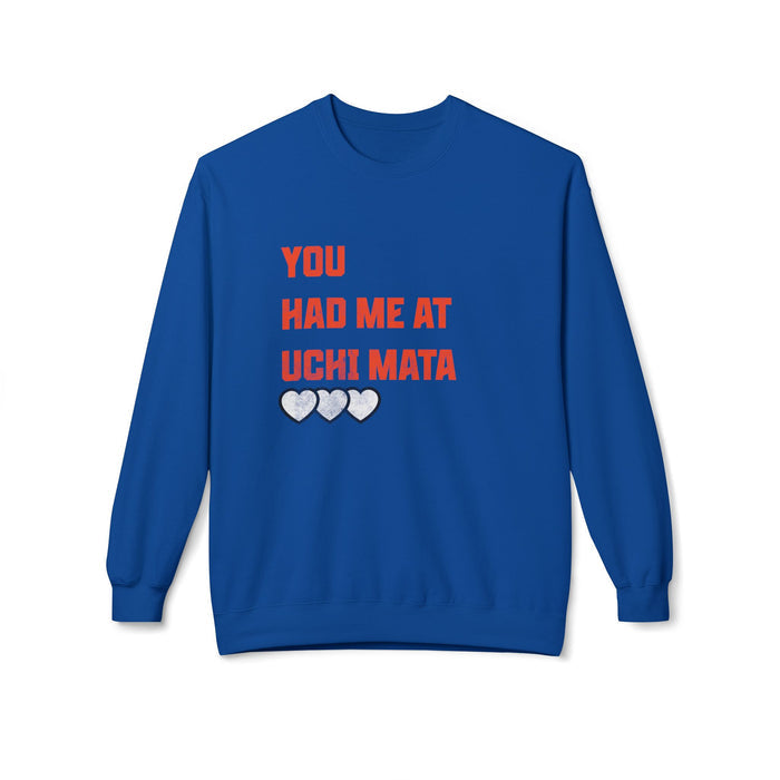 Grapple like a Girl Crewneck Sweater - You Had me at Uchi Mata