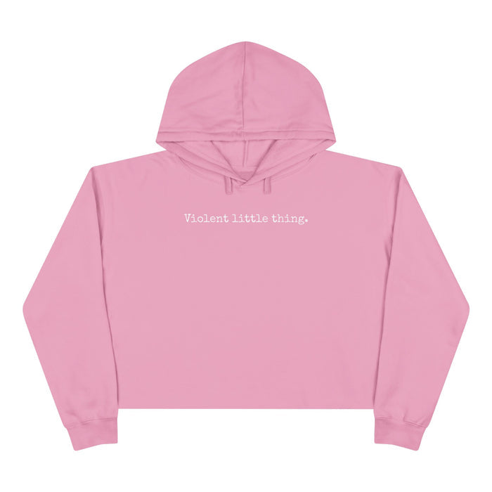 Grapple like a Girl Cropped Hoodie - Violent little thing