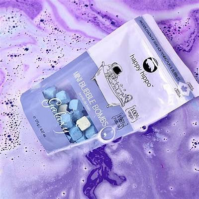 Happy Hippo Mini Bath Bubble Bombs - Galaxy