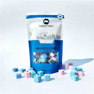 Happy Hippo Mini Bath Bubble Bombs - Shark Attack