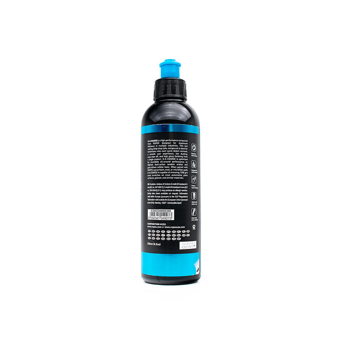 Rupes High Performance Coarse Polishing Compound - D-A Coarse 250ml LAbel