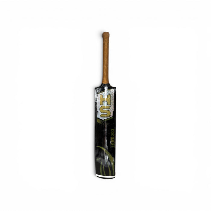 HS Coconut tape ball cricket bat, view 1