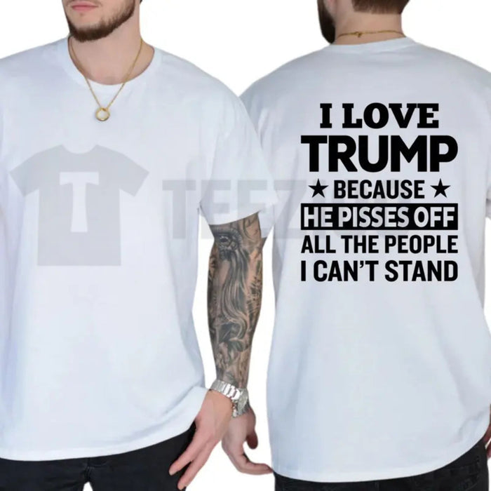 I Love It Typography Funny Humorous Daily Statement Graphic T-Shirt