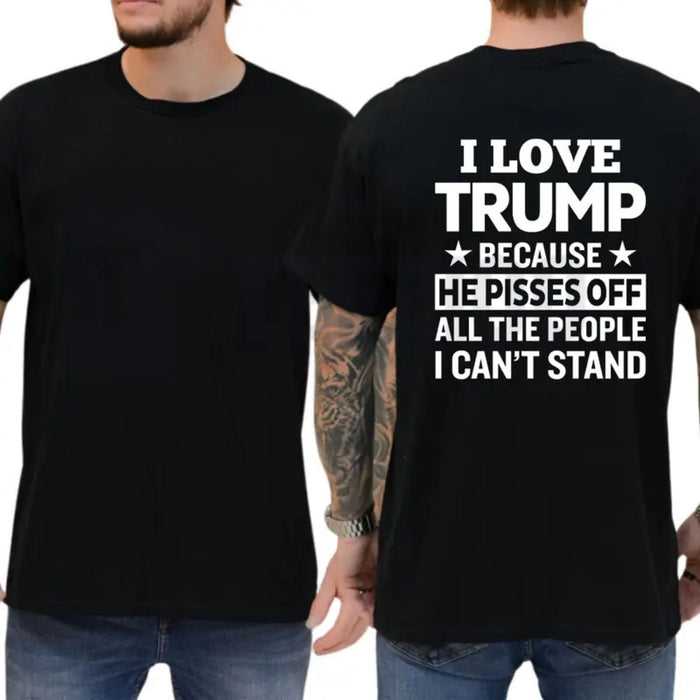 I Love It Typography Funny Humorous Daily Statement Graphic T-Shirt