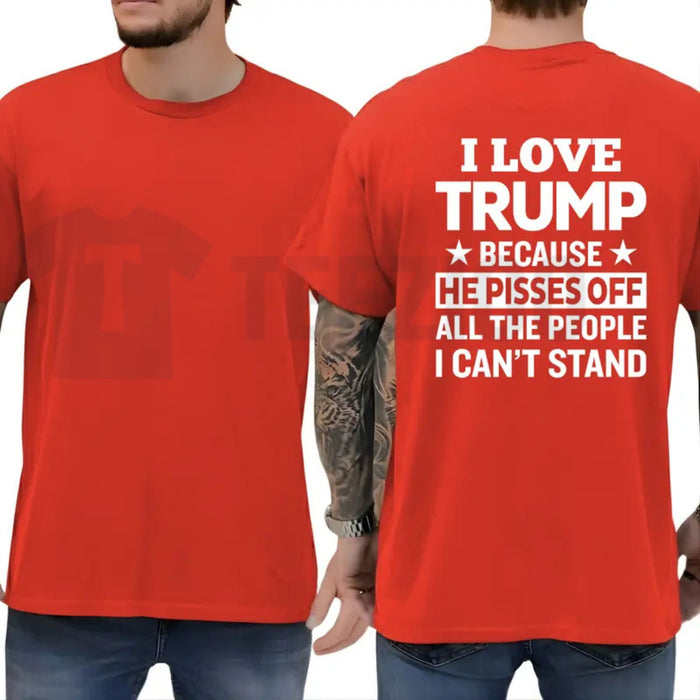I Love It Typography Funny Humorous Daily Statement Graphic T-Shirt