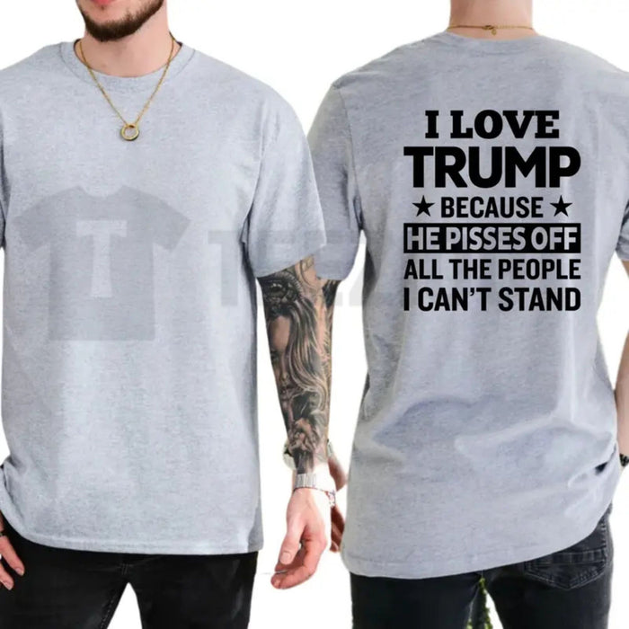 I Love It Typography Funny Humorous Daily Statement Graphic T-Shirt