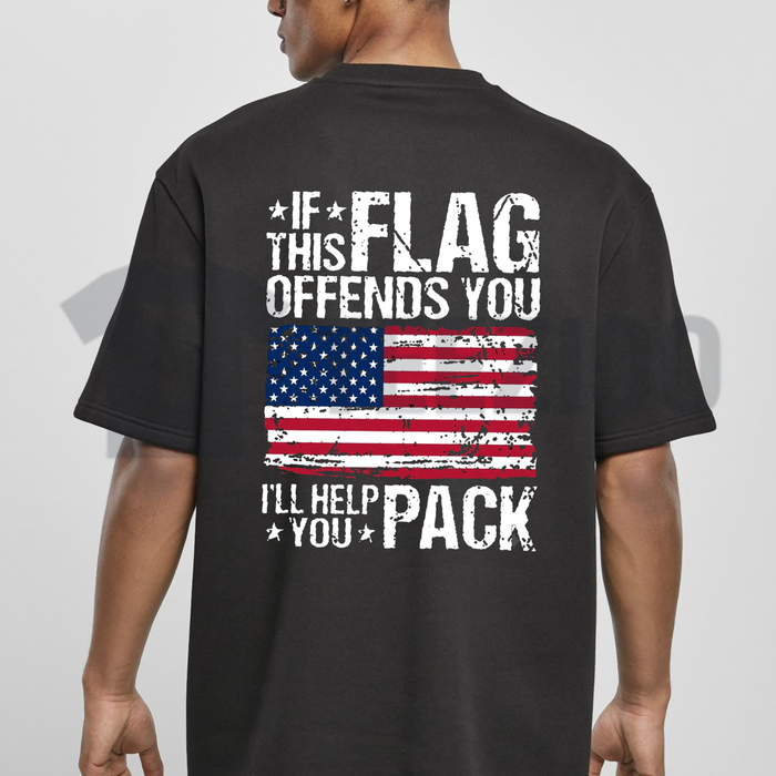 If This Flag Offends You T-Shirt | Funny Conservative Tee