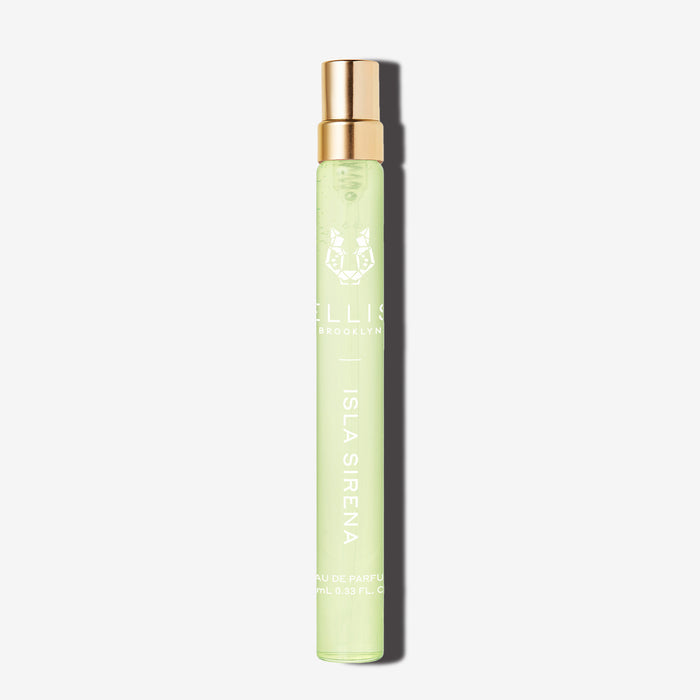 ISLA SIRENA Eau de Parfum 10ml travel spray on white background