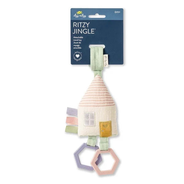 Itzy Ritzy Jingle Attachable Travel Toy - Cottage