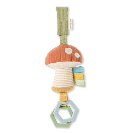 Itzy Ritzy Jingle Attachable Travel Toy - Mushroom