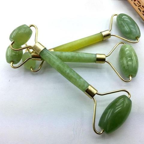 Jade Roller Face Massager - Facial Massage Tool for Skin Care & Beauty