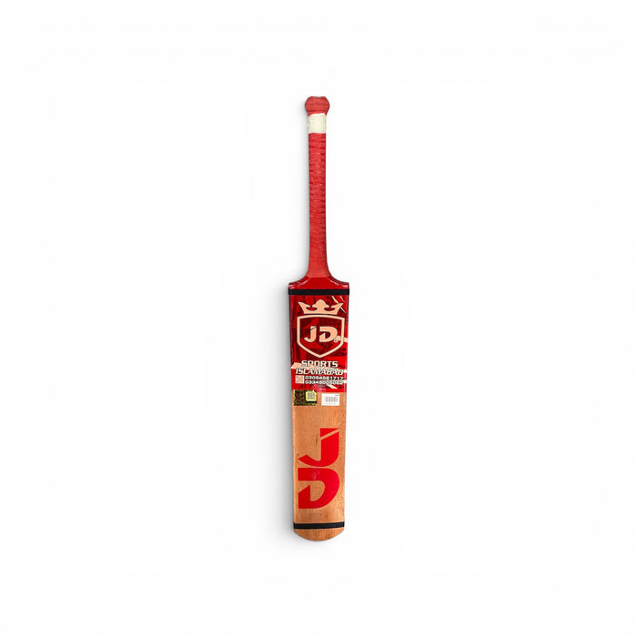 JD KC Regular tape ball cricket bat, view 2
