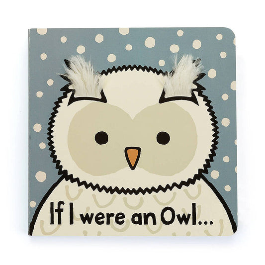 Jellycat 'If I Were An Owl' Book (White)