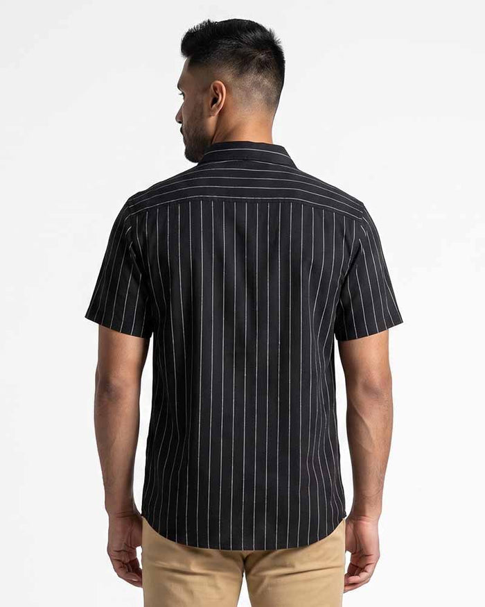 JOBBS SHORT SLEEVE LINEN SHIRT