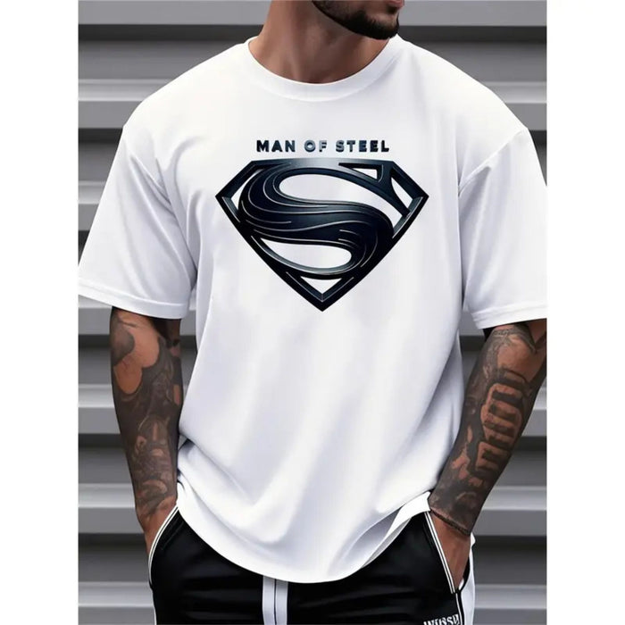 Justice League Men's Plus Size Casual T-Shirt – Iconic DC Comics Graphic Tee, Premium 100% Cotton Big & Tall Superhero Top, Made in USA - Hiyatee
