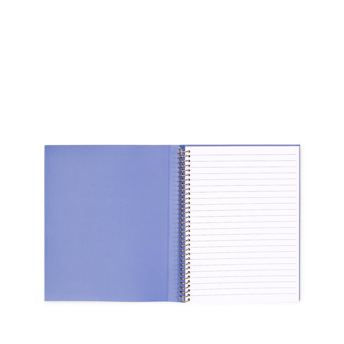 Kate Spade Concealed Spiral Notebook, Spade Smiley