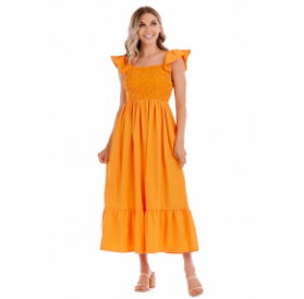 Keya Smocked Maxi