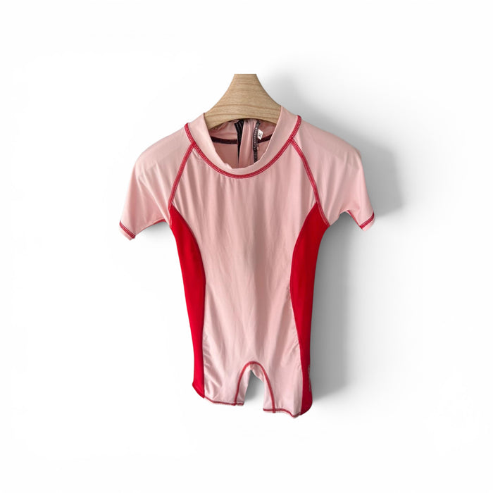 Kids swimsuit zipper plain, view 4