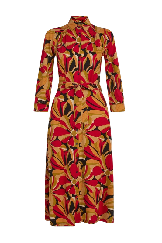 KING LOUIE Carina Dress Adore Black