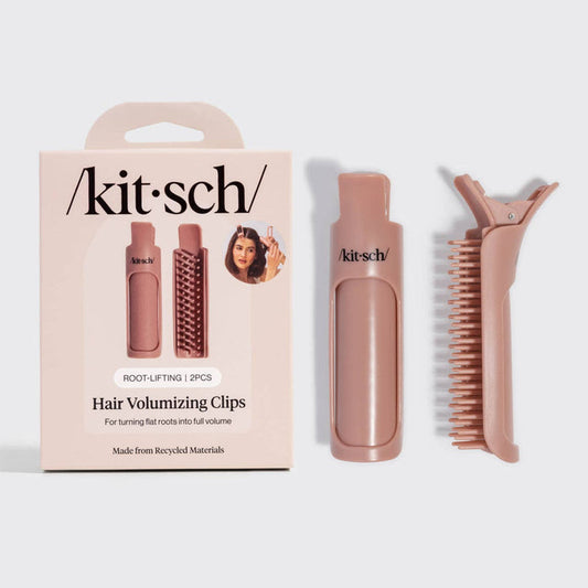 KITSCH - Hair Volumizing Clips in Terracotta