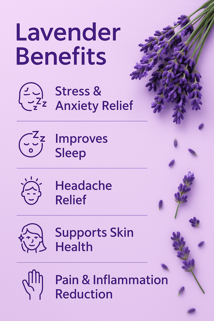 Lavender Pure Essential Oil - Delune