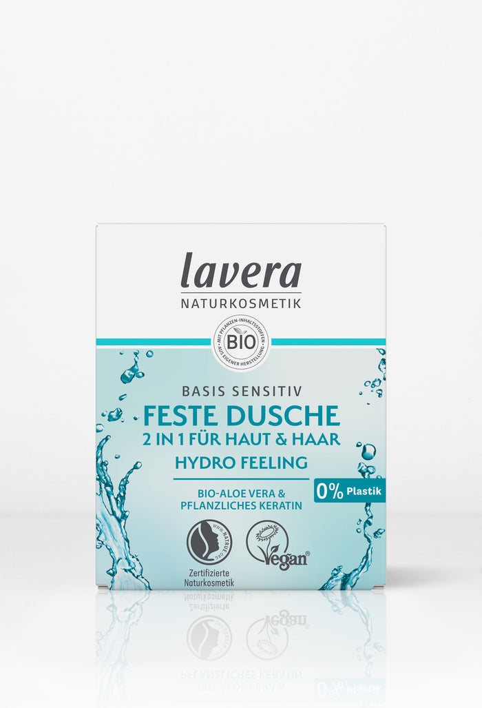 lavera lavera - Feste Dusche 2 in 1 basis sensitive Hydro Feeling