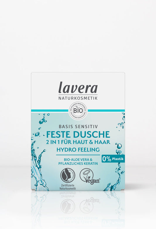 lavera lavera - Feste Dusche 2 in 1 basis sensitive Hydro Feeling