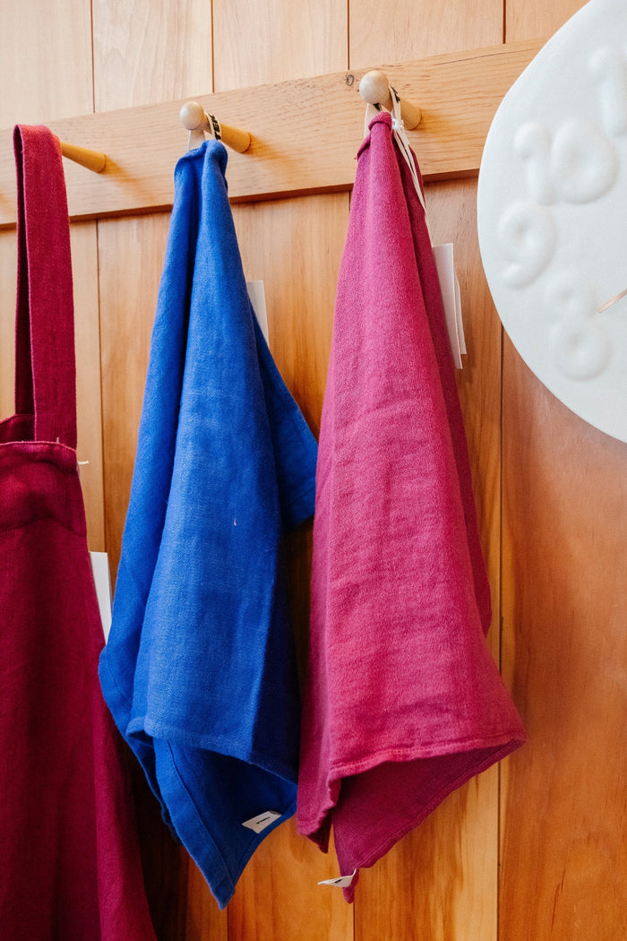 Linen Kitchen Towel | Claret