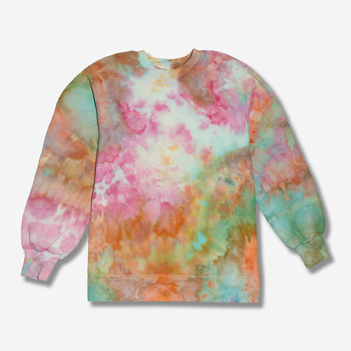 LittleBig x Hippy Feet Ice-Dyed Pullover Sweatshirt