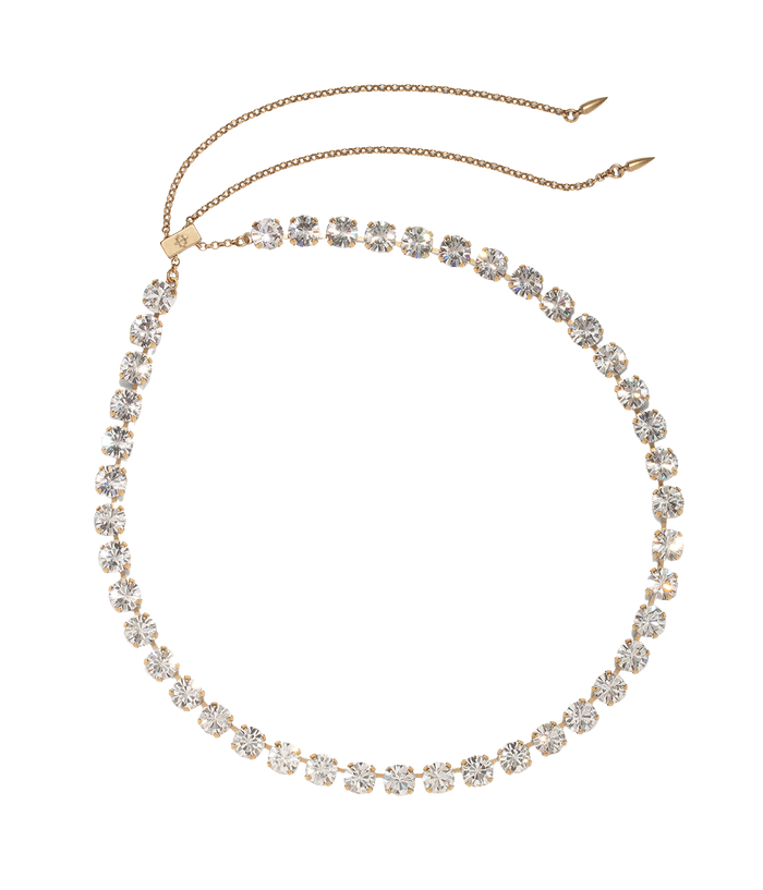 Loren Hope - Arista Slider Necklace in Crystal