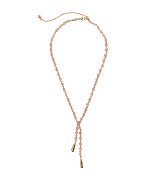 Loren Hope - Sabine Y Necklace in Coral