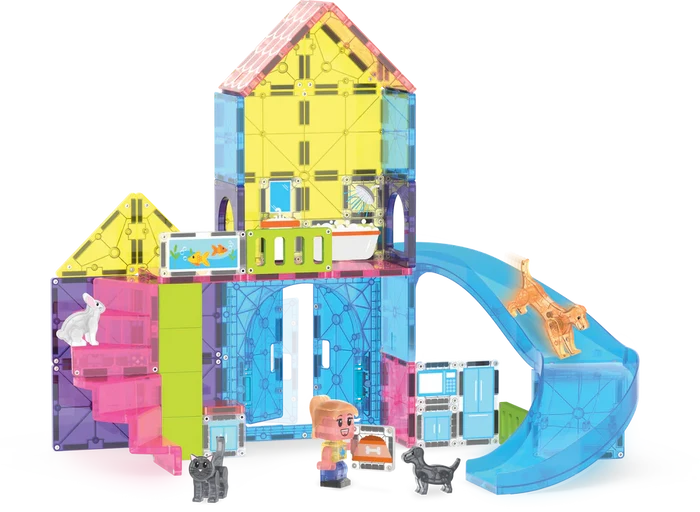 Magna-Tiles Pet Playhouse 50-Piece Set