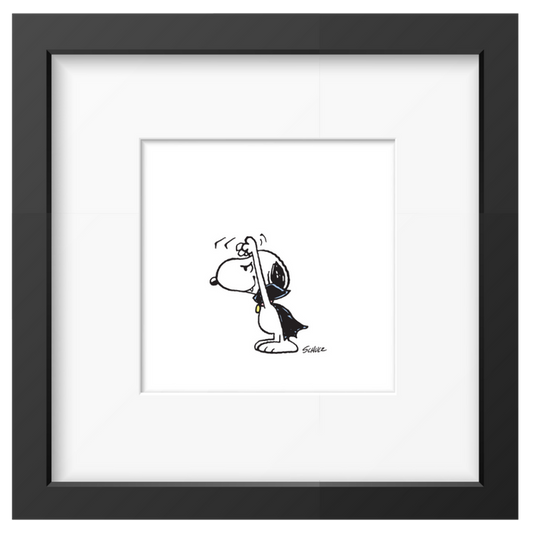 Magpie - Peanuts Vampire Framed Print Handmade