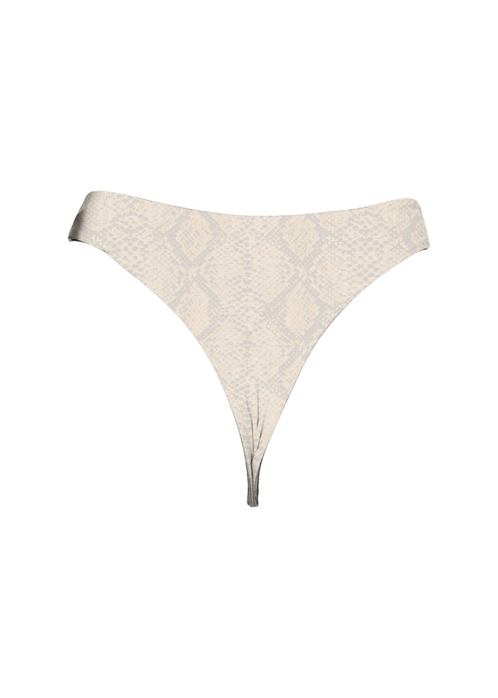 MAI High Hip Bottom - Ice Panther, Pearl Python