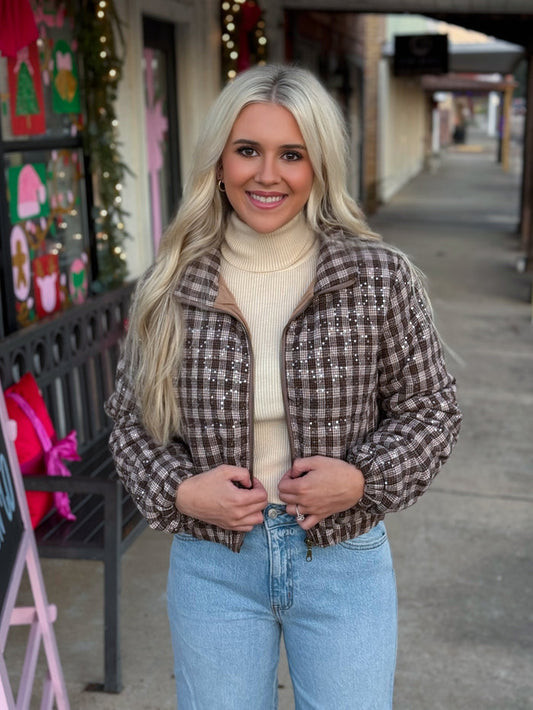 Make It Shine Puffer Jacket