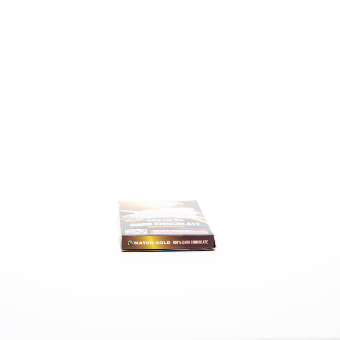 Mayon Gold 100% Dark Chocolate Bar 50g