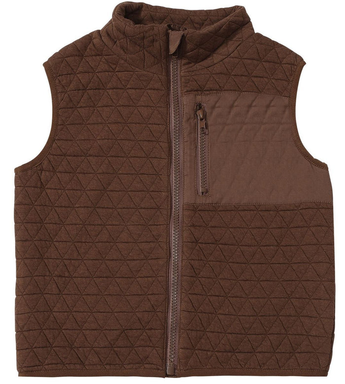 Me & Henry Hunter Vest in Brown