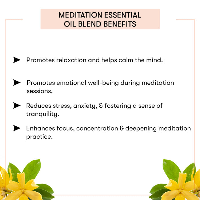 Meditation Essential Oil Blend Benefits