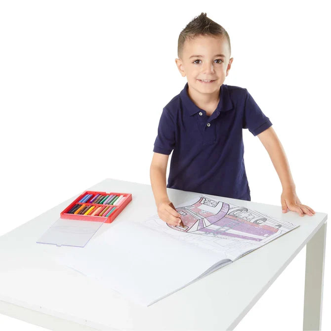 Melissa & Doug Jumbo Coloring Pad - Vehicles