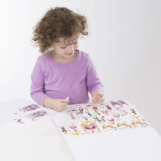 Melissa & Doug Sticker Collection Sticker Pad - Pink
