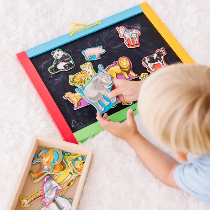 Melissa & Doug Wooden Magnets - Animals