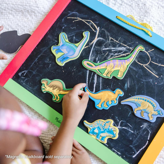Melissa & Doug Wooden Magnets - Dinosaurs
