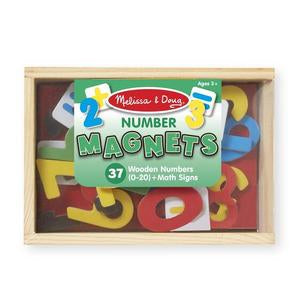 Melissa & Doug Wooden Magnets - Numbers