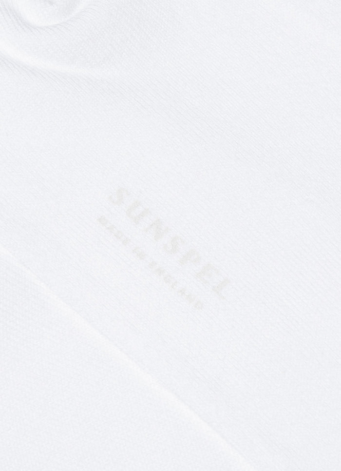Men's Cotton Socks in White