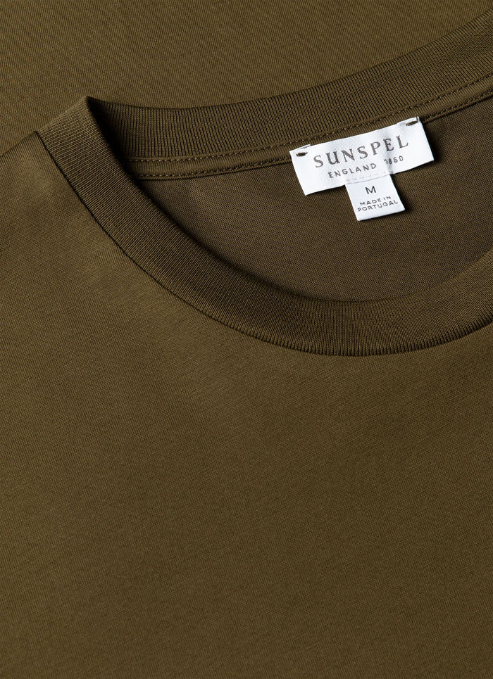 Men's Riviera Midweight T-shirt in Loden Green