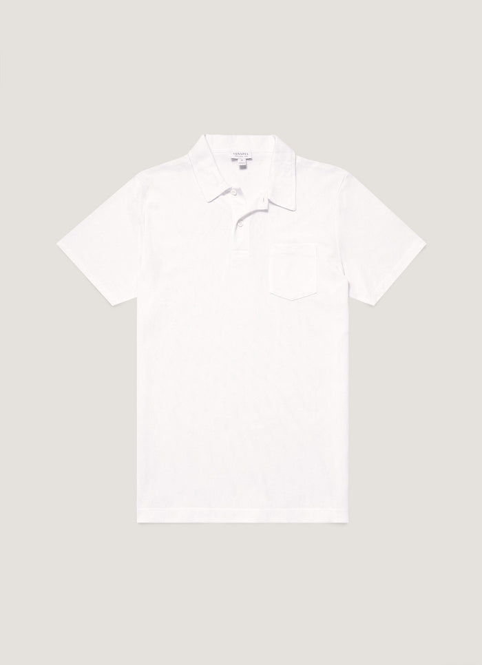 Men's Riviera Polo Shirt in White