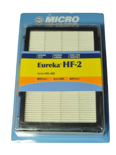 MicroLined Eureka Style HF-2 Upright Vacuum Cleaner Filter Fits: 4800, 4880 Series