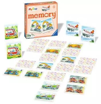 My First Memory Games Vehicles