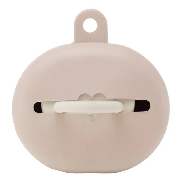 HEVEA Sandy Nude Natural Rubber Pacifier Keeper Case
